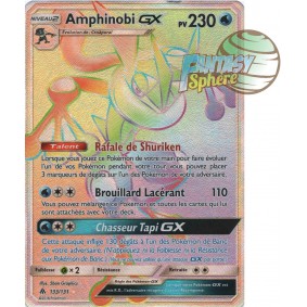 Amphinobi GX - Secret Rare 133/131 - Soleil et Lune 6 Lumière Interdite