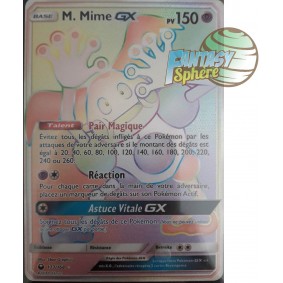 M. Mime GX - Secret Rare 173/168 - Soleil et Lune 7 Tempête Céleste