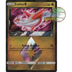 Latias - Prisme Rare 107/168 - Soleil et Lune 7 Tempête Céleste