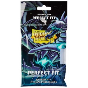 Dragon Shield - Small Japanese Size Perfect Fit Inner Sleeves - Clear (100)