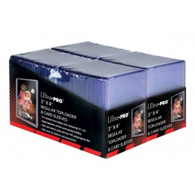 Ultra Pro - Protèges Cartes Rigides - Top Loader 3"X4" (200) + 100 Sleeves