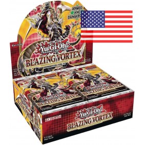 *US Print SEALED* Yu-Gi-Oh! - Display - Boite de 24 Boosters - Blazing Vortex - AMERICAIN