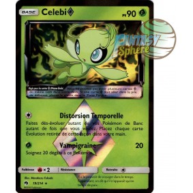Celebi - Prisme Rare 19/214 - Soleil et Lune 8 Tonnerre Perdu