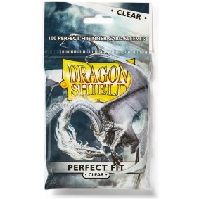 Dragon Shield - Protèges Cartes - Perfect Fit - Clear (100)