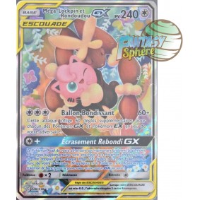 Méga-Lockpin et Rondoudou GX - Full Art Ultra Rare 226/236 - Soleil et Lune 12 Éclipse Cosmique