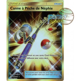 Canne à Pâche de Néphie - Secret Rare 266/236 - Soleil et Lune 12 Éclipse Cosmique