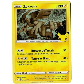 Zekrom - Holo Rare 010/025...