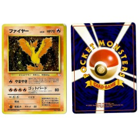 Moltres No.146 Mystery of the Fossils FO Holo Unlimited Japonais Voir Scan 