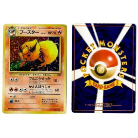 Flareon (3) No.136 Pokémon Jungle JU Holo Unlimited Japonais Voir Scan 