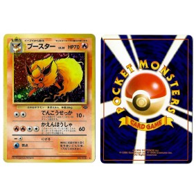 Flareon (4) No.136 Pokémon Jungle JU Holo Unlimited Japonais Voir Scan 