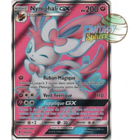 Nymphali GX - Full Art Ultra Rare 140/145 - Soleil et Lune 2 Gardiens Ascendants