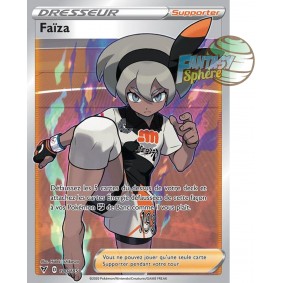 Faïza - Full Art Ultra Rare 180/185 - Epee et Bouclier 4 Voltage Eclatant