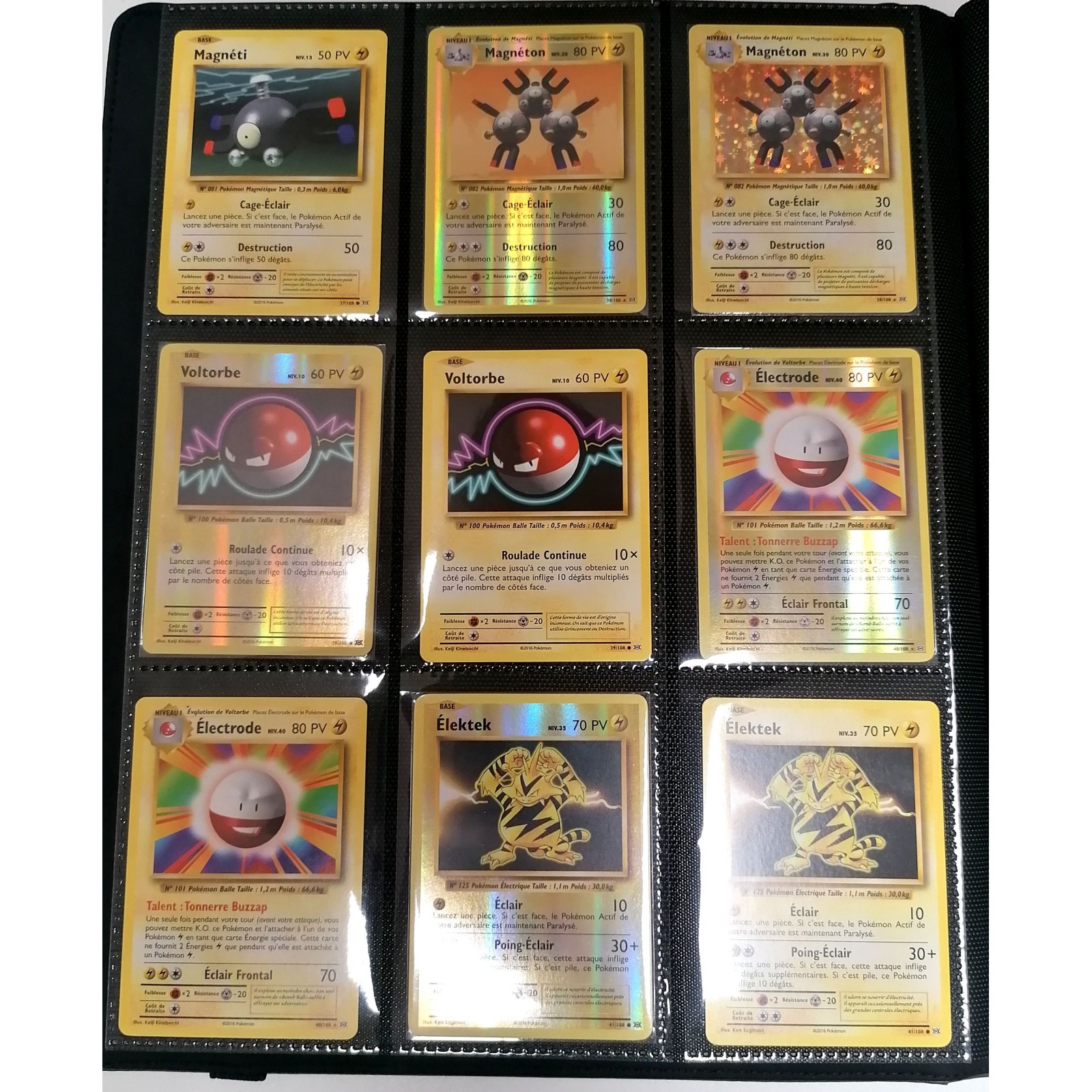 Pokémon Master Set Collection Complète XY Evolution 113/108