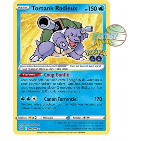 Tortank Radieux - Radiant Rare 18/78 - Epee et Bouclier Pokemon Go 