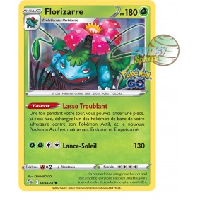 Florizarre - Holo Rare 3/78 - Epee et Bouclier Pokemon GO 
