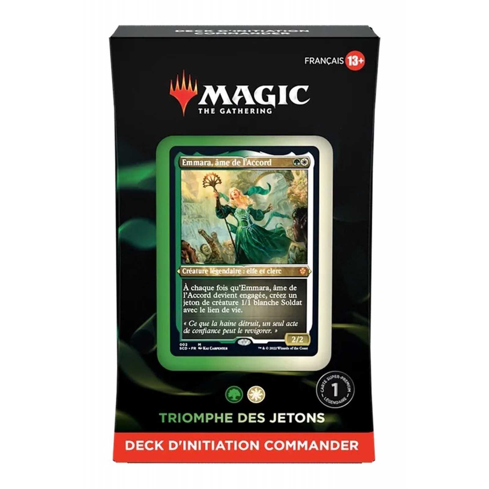 MTG Starter Commander 2022 Evergreen Triomphe des Jetons FR à