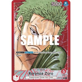 Roronoa Zoro - L Parallel OP01-001 - OP01 Romance Dawn 