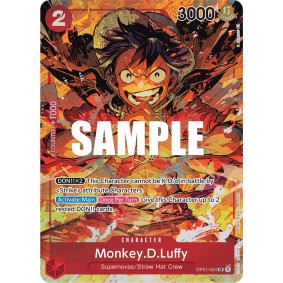 Monkey.D.Luffy - SR Parallel OP01-024 - OP01 Romance Dawn 