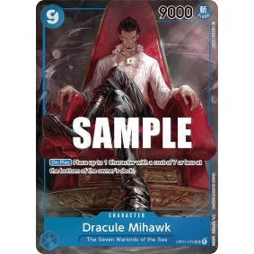 Dracule Mihawk - SR Parallel OP01-070 - OP01 Romance Dawn 