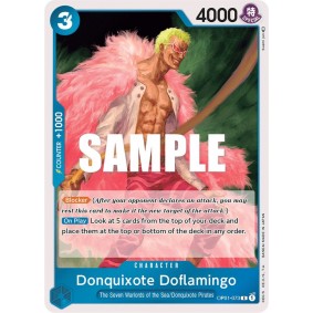 Donquixote Doflamingo - R  OP01-073 - OP01 Romance Dawn 