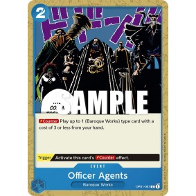 Officer Agents - C  OP01-087 - OP01 Romance Dawn 