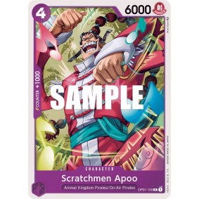 Scratchmen Apoo - C  OP01-103 - OP01 Romance Dawn 