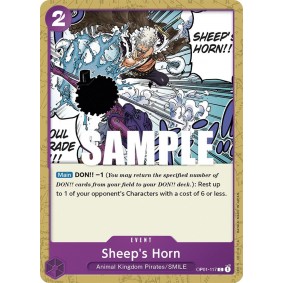 Sheep's Horn - C  OP01-117 - OP01 Romance Dawn 