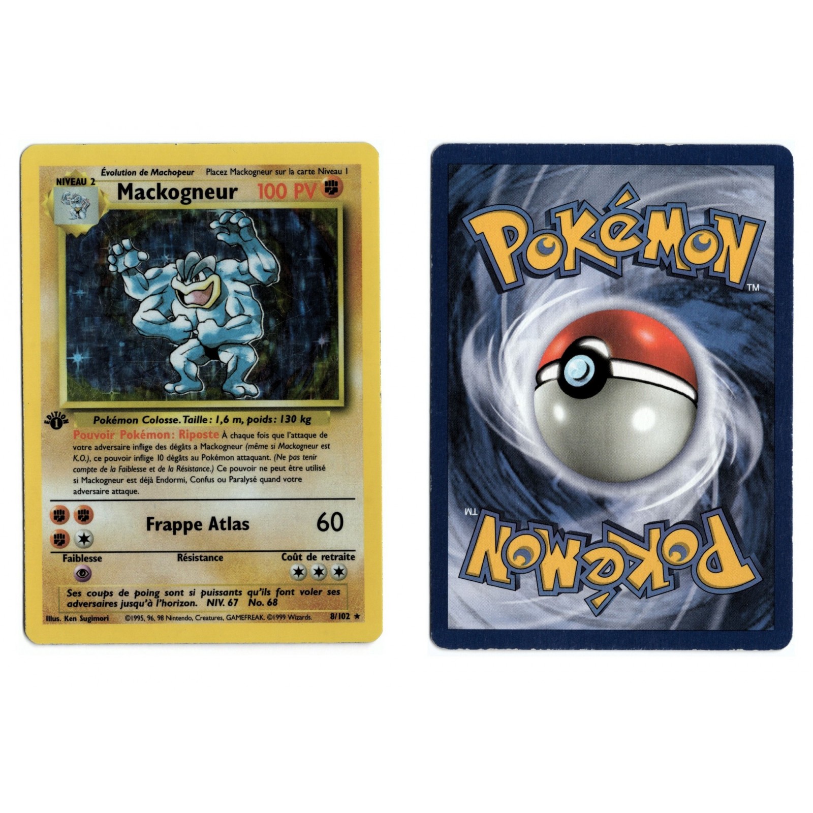 Mackogneur 8/102 Set de Base Holo 1st Français Voir Scan à Fantasy Sphere,Magasin de carte à