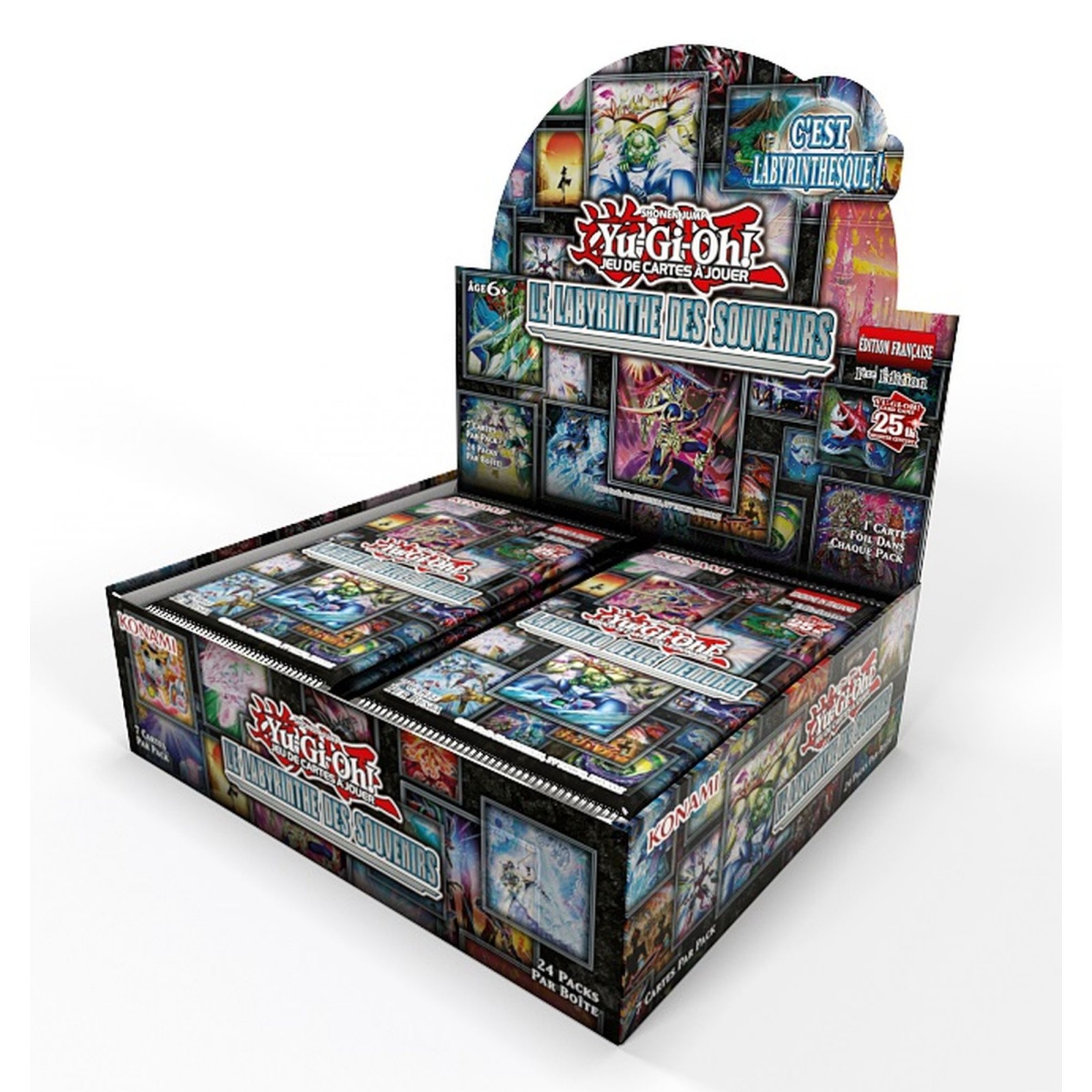 YuGiOh! Display Boite de 24 Boosters Le Labyrinthe des Souvenirs FR à Fantasy Sphere