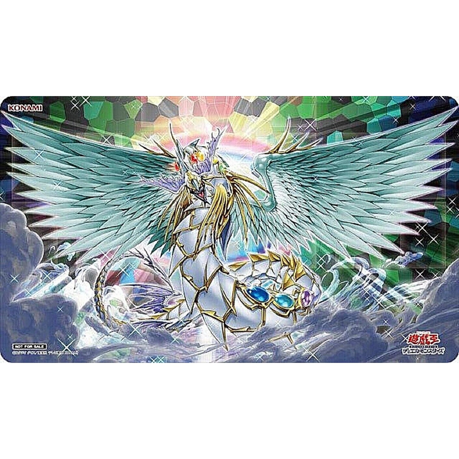 YuGiOh! Playmat Rainbow Dragon Overdrive YuGiOh Day! OCG SEALED à Fantasy Sphere
