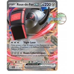Roue-de-Fer EX - Double Rare 143/198 - Ecarlate et Violet