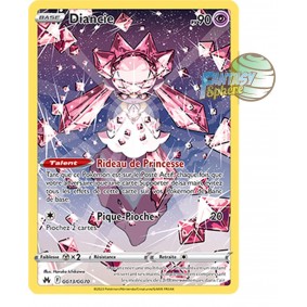 Diancie - Rare GG13/GG70 - Epee et Bouclier 12.5 Zenith Supreme 