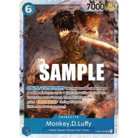 Monkey.D.Luffy (062) - SR  OP02-062 - OP02 Paramount War 