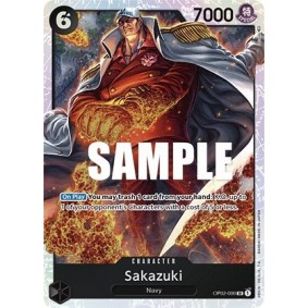 Sakazuki - SR  OP02-099 - OP02 Paramount War 