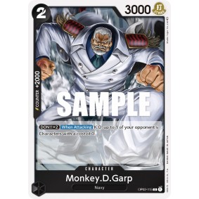 Monkey.D.Garp (115) - R  OP02-115 - OP02 Paramount War 