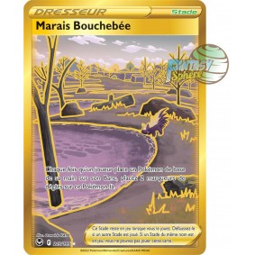 Marais Bouchebée - Secret Rare 213/195 - Epee et Bouclier 12 Tempete Argentée