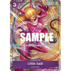 Little Sadi (Alternate Art) - R Parallel OP02-073 - OP02 Paramount War 