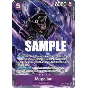 Magellan (085) (Alternate Art) - SR Parallel OP02-085 - OP02 Paramount War 