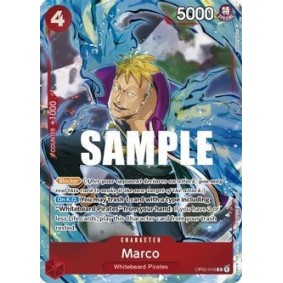 Marco (Alternate Art) - R Parallel OP02-018 - OP02 Paramount War 