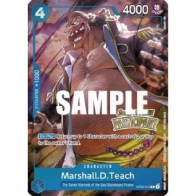 Marshall.D.Teach (Online Regional 2023) [Participant] - PR  ST03-014 - One Piece Promotion Cards 