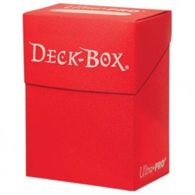 Deck Box Solid - Rouge