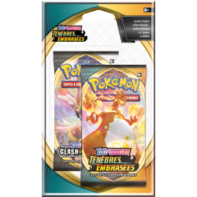 Pokémon Épée et Bouclier EB03- Ténèbres Embrasées - Pack 2 Boosters Célébration