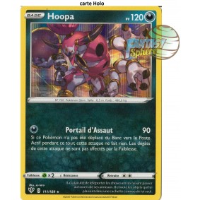 Hoopa - 111/189 EB03 Ténèbres Embrasées Carte à l'unité Pokemon 