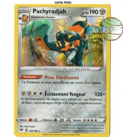 Pachyradjah - 132/189 EB03 Ténèbres Embrasées Carte à l'unité Pokemon 