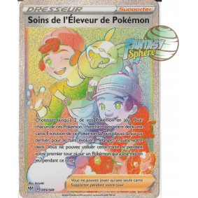 Soins de l'Eleveur de Pokémon - 195/189 EB03 Ténèbres Embrasées Carte à l'unité Pokemon 