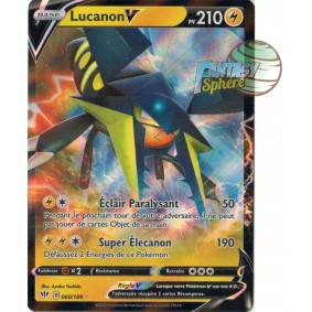 Lucanon V - 60/189 EB03 Ténèbres Embrasées Carte à l'unité Pokemon 