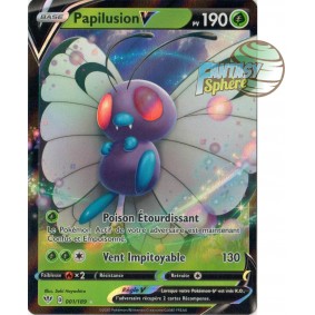 Papilusion V - 1/189 EB03 Ténèbres Embrasées Carte à l'unité Pokemon 
