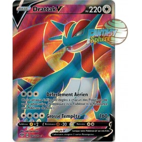 Drattak V - 185/189 EB03 Ténèbres Embrasées Carte à l'unité Pokemon 