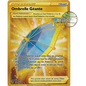 Ombrelle Géante - 199/189 EB03 Ténèbres Embrasées Carte à l'unité Pokemon 