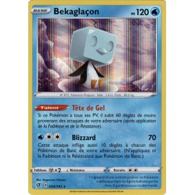 Bekaglaçon - Holo Rare 054/192 EB02 Clash des Rebelles Carte à l'unité Pokemon 